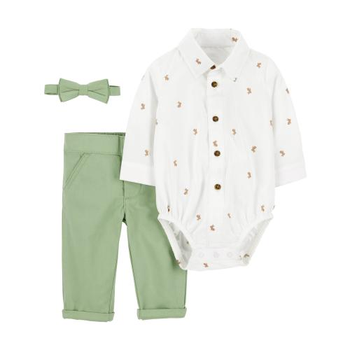 Carter's Child of Mine Baby Boy Outfit Set, 3-Piece, Sizes 0/3-24 Months