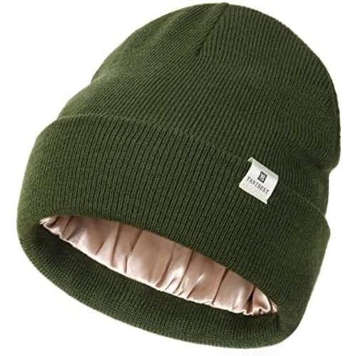 YANIBEST Baby Beanie for Boys Girls Toddler Beanie Satin Lined Baby Kids Beanies Knit Winter Hats