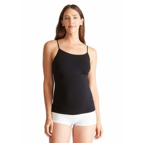 Ingrid & Isabel Women's Maternity Everyday Cami, Black, Size Two (10-14)