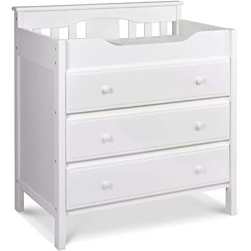 DaVinci Jayden 3-Drawer Changer Dresser in White, Greenguard Gold Certified