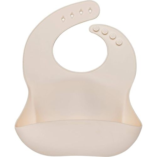Loulou Lollipop Soft, Waterproof Silicone Feeding Bib