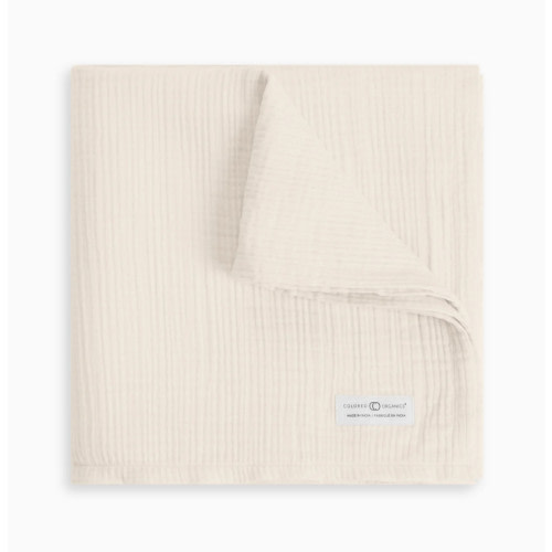 Colored Organics Organic Baby Muslin Swaddle Blanket - Natural