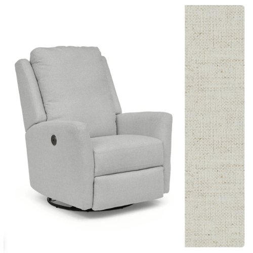 Best Chairs Heatherly Power Swivel Glider Recliner