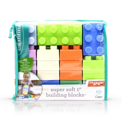 INFANTINO SUPER SOFT 1ST BUILDING BLOCKS