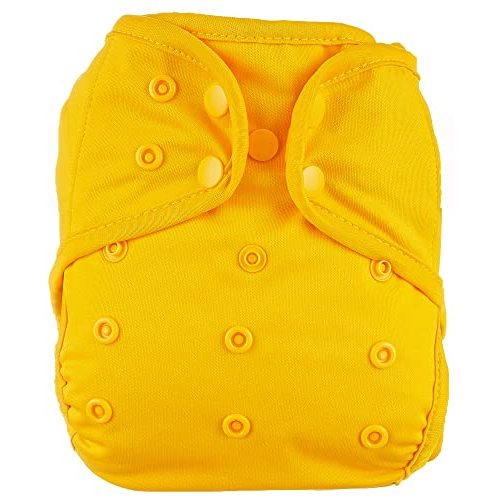 OsoCozy One Size Reusable Cloth Diaper Covers - Adjustable Snap Fit & Double Leg Gussets. Fits Babies from 8-35 Pounds.