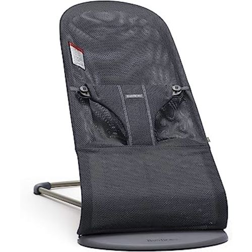 BabyBjörn Bouncer Bliss, Mesh, Anthracite