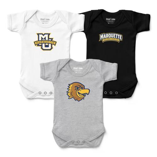 6-12mo Marquette Golden Eagles Infant Apparel Set