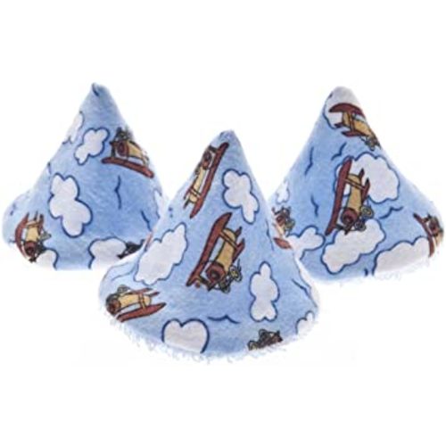 Peepee Teepee for the Sprinkling WeeWeee, Baby Pee Shield , Airplane Design - 5 pack