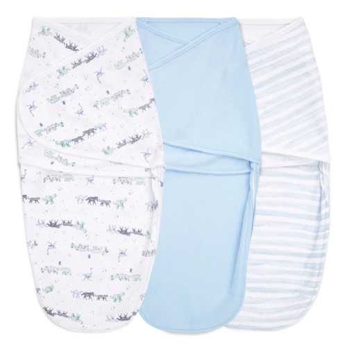 Rising Star Baby Cotton Easy Swaddle 0-3M | aden + anais