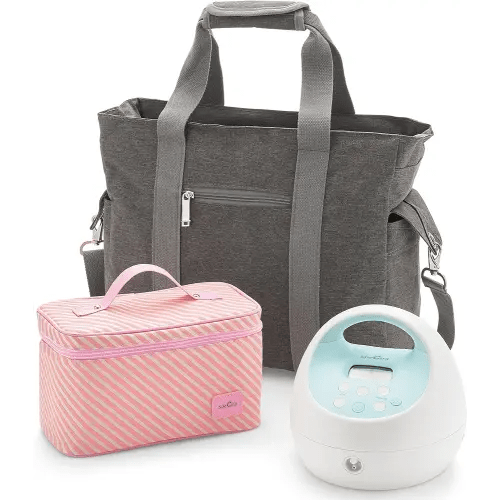 Spectra - S1 Plus Electric Breast Milk Pump with Tote Bag, Breast Milk Bottles and Cooler for Baby Feeding