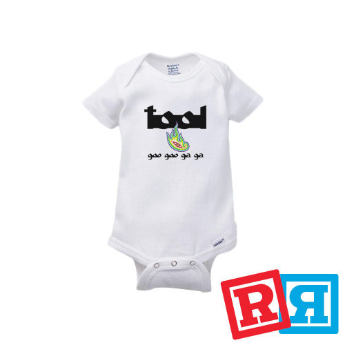 Tool Lateralus Gerber Baby Onesie® Cotton Unisex White Short Sleeve Bodysuit