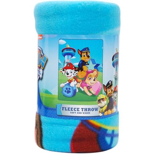 Northwest The Company Paw Patrol Throw Blanket, 46 Inch x 60 Inch, Multicolor