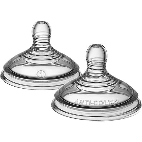 Advanced Anti-Colic Nipples, Slow Flow - 2 count