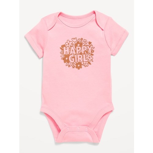 Short-Sleeve Graphic Bodysuit for Baby