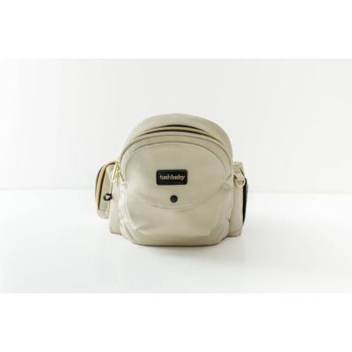 Tushbaby Vega Leather Hip Seat Baby Carrier - Cream
