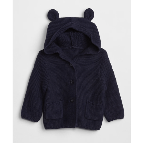 Baby Brannan Bear Sweater in dark night, size: 3-6 M
