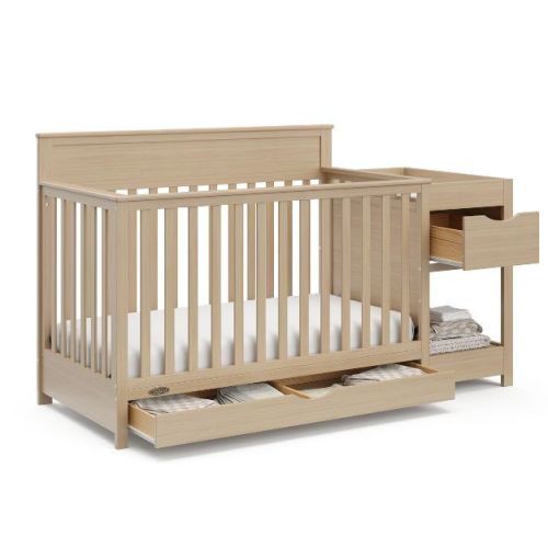 Graco Shiloh Convertible Crib & Changer Driftwood