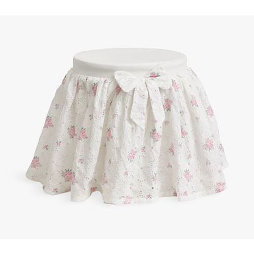 Madeline Vanity Stool with LoveShackFancy Cover
