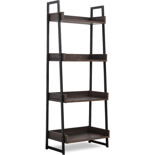 17 Stories Adeoluwa 60'' H x 23.6'' W Ladder Bookcase & Reviews | Wayfair