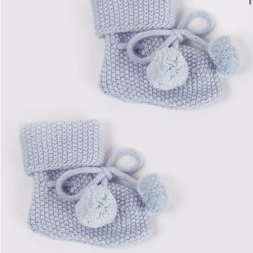 Little Blue Booties | Trotters Childrenswear – Trotters Childrenswear USA