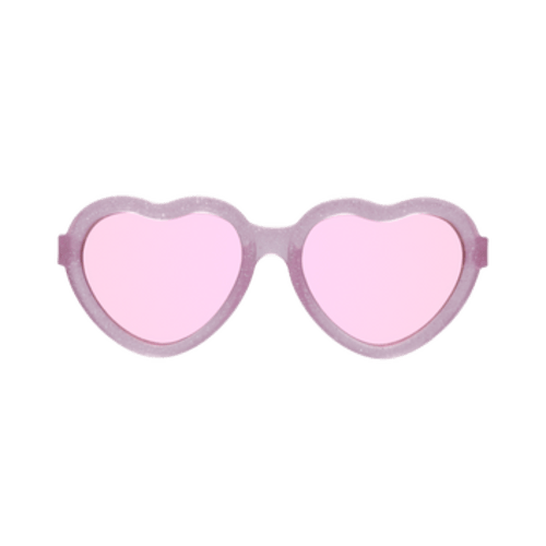 Sparkle Squad Heart | Lavender Mirrored Lenses – Babiators Sunglasses