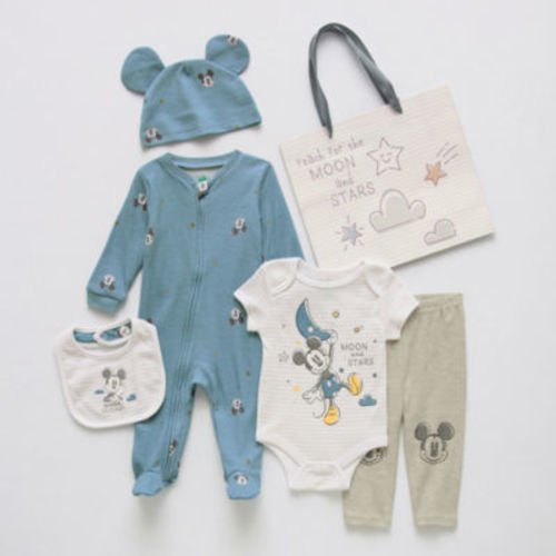 Disney Baby Boys 6-pc. Mickey Mouse Baby Clothing Set