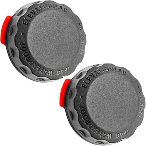 Elevation Lab TagVault™ Surface AirTag Adhesive Mount - The Original Waterproof AirTag Stick-On Holder | 3M VHB, Indestructible, Screw-On Design, Find Your Bike, Car, & More (2-Pack)
