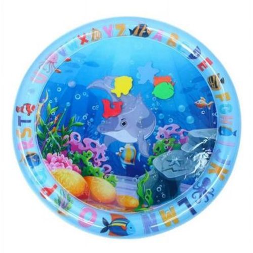 Swtroom Tummy Time Water Mat for Baby Inflatable Activity Center