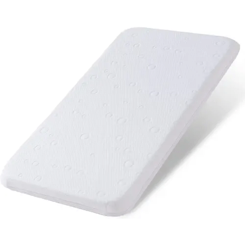 Baby Bassinet Mattress Pad, 33" x 20" x 2" Dual Sided Gel Memory Foam Mattress with Breathable Removable Soft Cover Fit for Mika Micky/KoolerThings/Baby Delight Bassinet