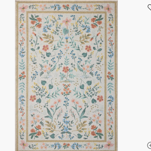Wildwood Printed Rug - Wildwood Cream – Rifle Paper Co
