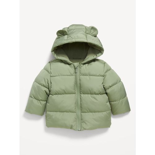 Unisex Water-Resistant Quilted Puffer Jacket for Baby