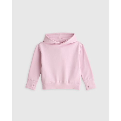 Girls SuperSoft Fleece Crop Pullover Hoodie