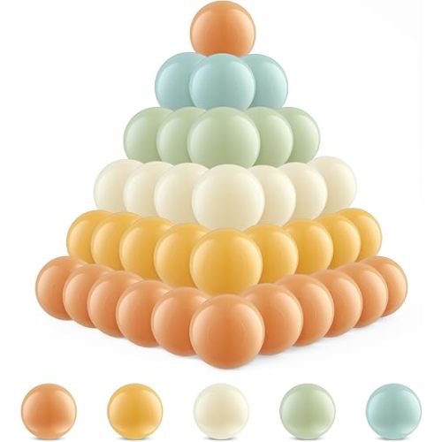Ball Pit Balls Clear Ball Pit Balls - Crush Proof Ball Pit Balls Plastic Toy Balls for Ball Pit Boys and Girls