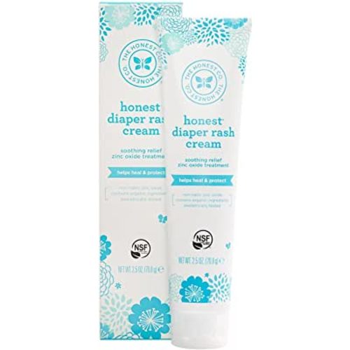 Honest Diaper Rash Cream, 2.5 Ounce