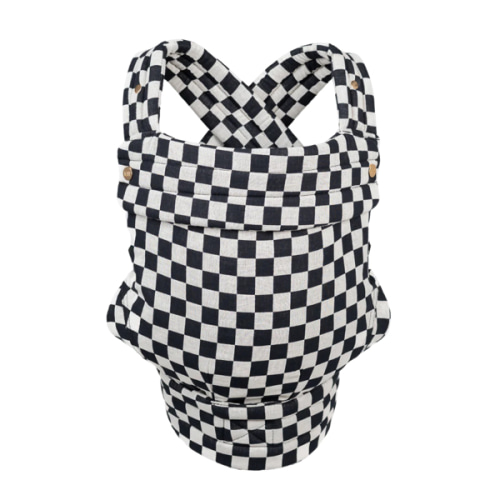 The Monarch Carrier - Ebony Check – Mabē