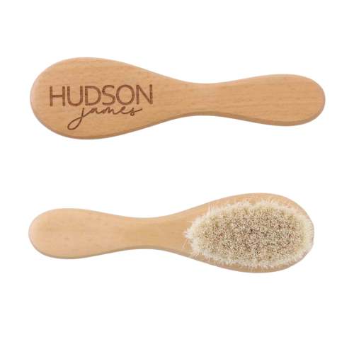 Personalized Wooden Baby Brush | Classic