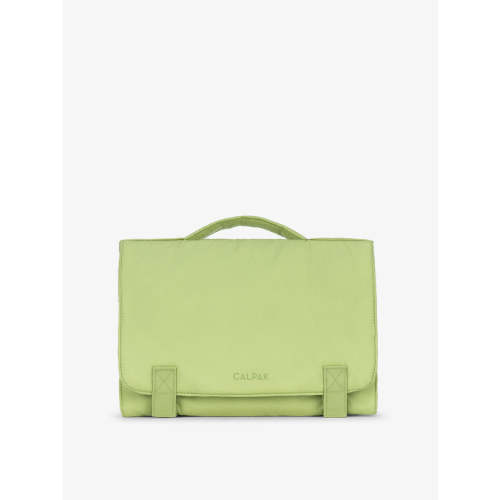 Diaper Changing Pad Organizer in Lime | CALPAK
