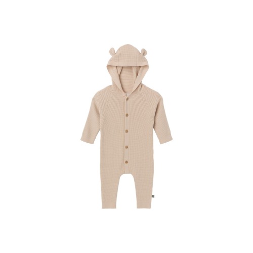 Hooded Sweater Romper, 3-6M