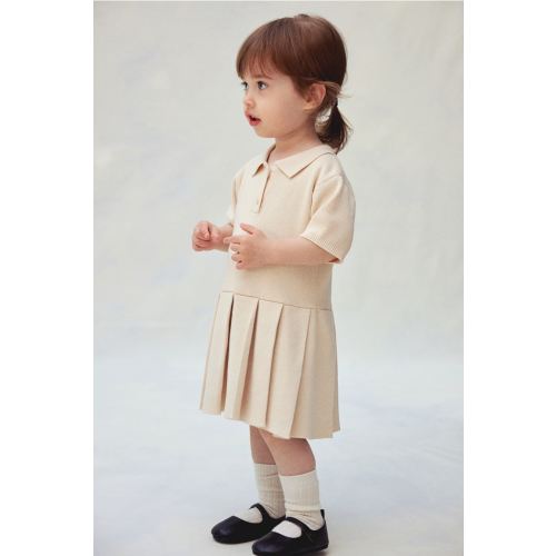 Fine-knit Cotton Dress