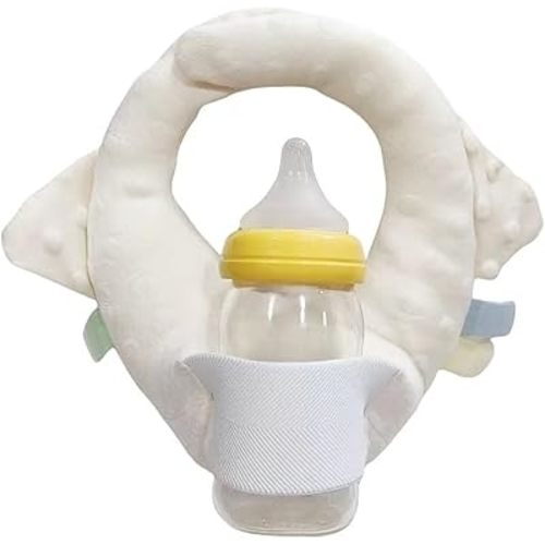 Bottle Holder for Baby Self Feeding, Baby Bottle Holder Nursing Pillow, Twin Baby Essentialsbaby Bottle Holder Hands Free for Mam, Adjustable Baby Bottle Breastfeeding Must Haves