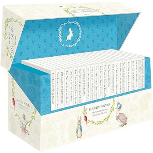 The World of Peter Rabbit 23 Vol Box Set White Jacket: The Complete Collection Of Original Tales 1-23