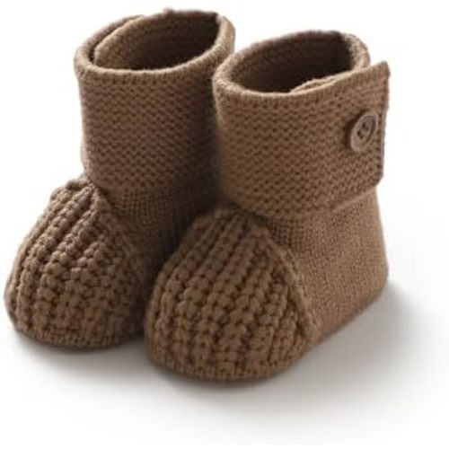 DovFanny Baby Booties – Soft Knit Newborn and Infant Shoes, Cozy Booties for Boys and Girls Baby Gift