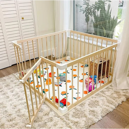 HARPPA Baby Gate Playpen Baby Fence for Babies and Toddlers
