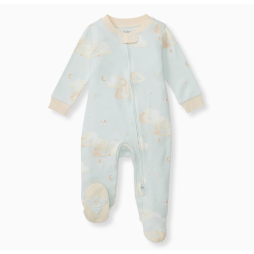 Good Night Sky Organic Cotton Sleep & Play - Ice Flow – Burt's Bees Baby