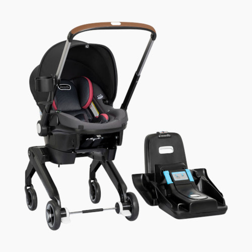 Evenflo Shyft DualRide Infant Car Seat Stroller Combo with Carryall Storage - Sylva