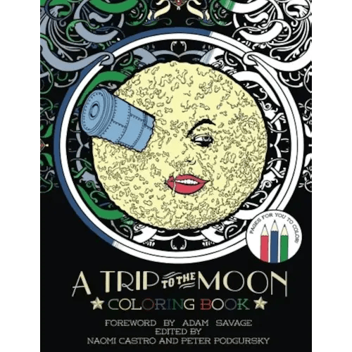 A Trip To The Moon Coloring Book
