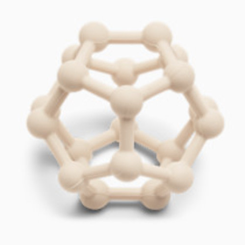 AEIOU Atom Silicone Teether Toy - Oat