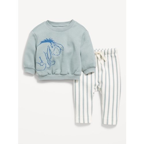 Disney© Crew-Neck Sweatshirt and Sweatpants Set for Baby