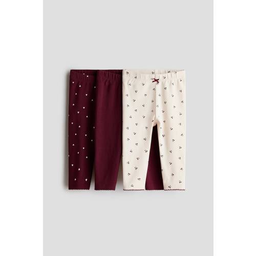 3-PACK COTTON LEGGINGS