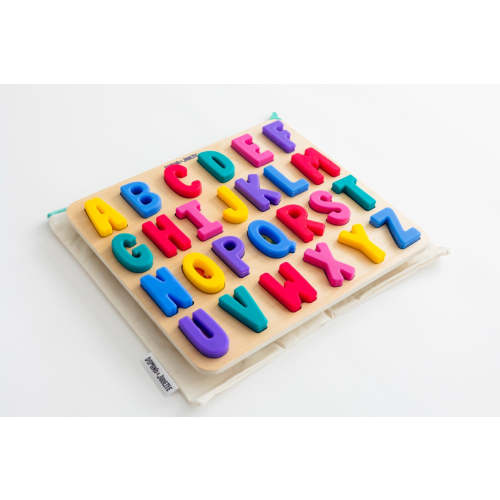 ABC Find & Fit Puzzle: Alphabet Puzzle Board – Domino & Juliette